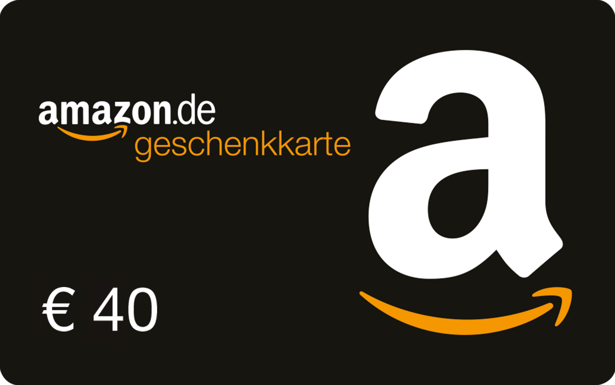 Amazon.de-Gutschein 40,– €